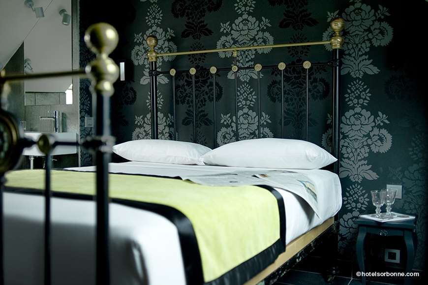 Hotel Design Sorbonne Париж Стая снимка